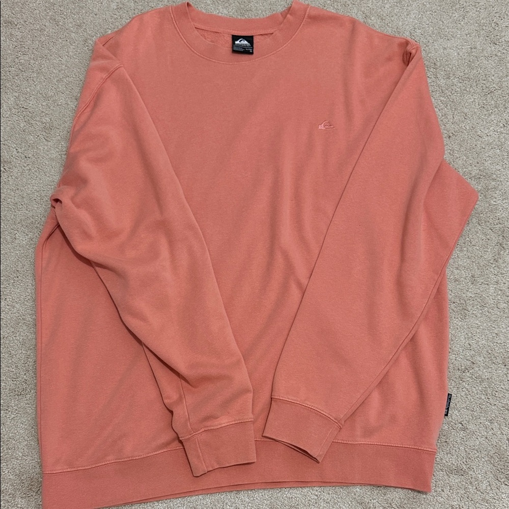 Quiksilver Men's Warm Coral Crewneck Sweater